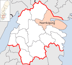 Norrköping Municipality in Östergötland County.png