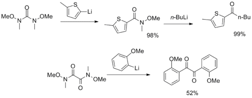 Synthons based on Weinreb–Nahm-amides