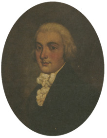Engraving of Marcos Portugal
