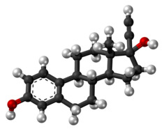 Ethinylestradiol molecule ball.png