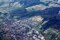 Aerial view of Erbach