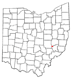Location of Cumberland, Ohio