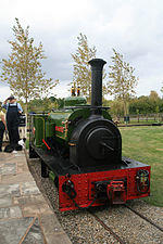 Statfold Barn Railway - narrow gauge locomotive (geograph 4171265).jpg
