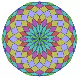 Isotoxal 20-gon rhombic dissection-size2.svg