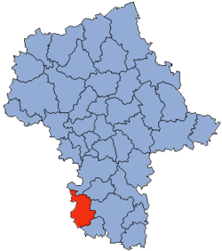Location within the voivodeship