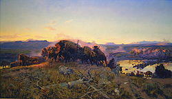 When the Land Belonged to God by C.M. Russell.jpg