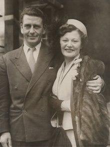 Benson with her first husband