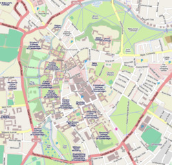 Church of St Mary the Great is located in Central Cambridge