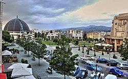 Via Rossini, the city center of Rende.