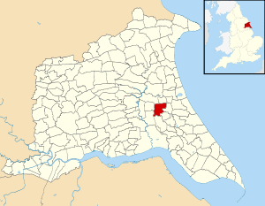Riston UK parish locator map.svg