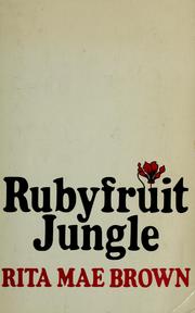 Rubyfruit Jungle (Rita Mae Brown novel) cover.jpg