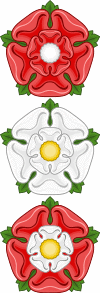 Royal Roses Badge of England.svg