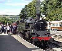 Grosmont station waiting departure - geograph.org.uk - 1663718.jpg