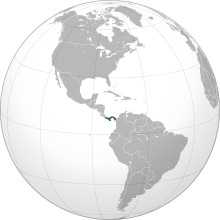 Panama (orthographic projection).svg