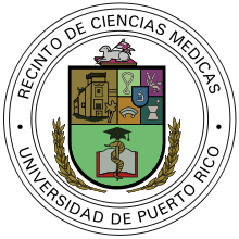 Seal of Recinto de Ciencas Medicas, UPR.svg