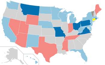 2006 United States Senate results.svg