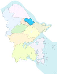 Zhenhai District in Ningbo City