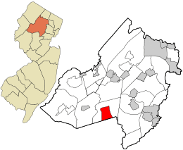 Location in Morris County and the state of New Jersey.