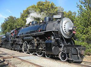 Southern Pacific Railroad 4-6-2 -2472 at Sunol California May 2009.jpg