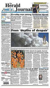 The Herald Journal front page.jpg