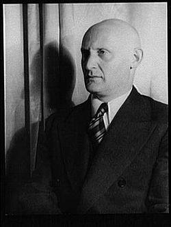 Israel Joshua Singer photographed by Carl Van Vechten in 1938