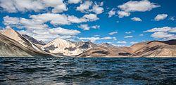 A view of Pangong Tso