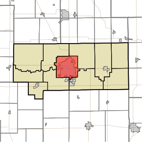 Location in Howard County