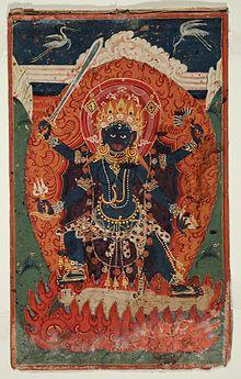 The Hindu Goddess Ugratara (Violent Tara) LACMA M.81.206.8.jpg