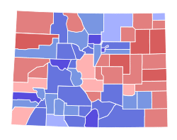Colorado Gubernatorial Election Results by County, 2006.svg