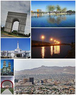 Collage of Juárez scenes