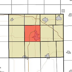 Location in Steuben County