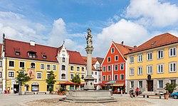 Marienplatz, Mindelheim, Alemania, 2019-06-21, DD 03.jpg