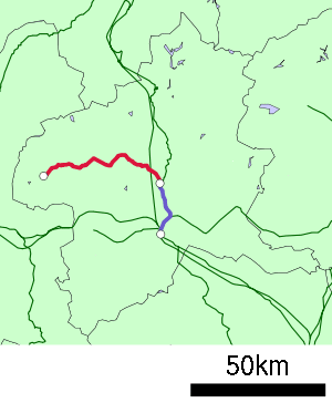 JR Agatsuma Line linemap.svg