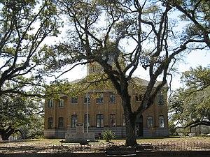Wilkinson County courthouse in Woodville