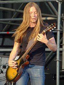 Bill Steer performing with Carcass at Gods of Metal, June 2008