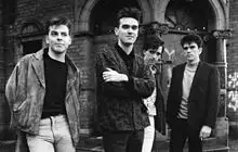 The Smiths in 1985; from left to right: Andy Rourke, Morrissey, Johnny Marr and Mike Joyce