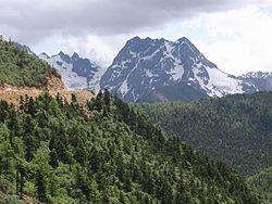 Baima Mountains in Diqing Autonomous Prefecture