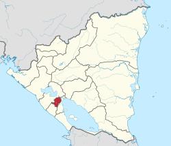 Masaya Department in Nicaragua.svg