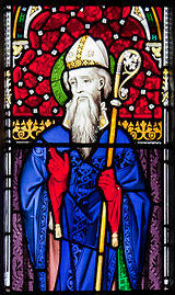 Our Lady's Island Church of the Assumption Chancel Window Sanctus Iberius Detail 2010 09 26.jpg