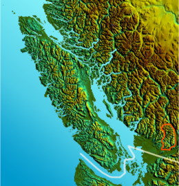 Vancouver Island-relief DouglasRanges.png