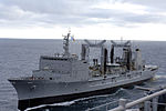 US Navy 070504-N-8861F-015 The Argentine supply ship ARA Patagonia (B 1) participates in exercises alongside dock landing ship USS Pearl Harbor (LSD 52) to mark the beginning of UNITAS.jpg