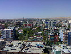 A view of city center in Batman.