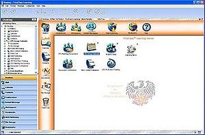A screenshot of FirstClass Client version 9
