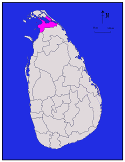 Location within Sri Lanka