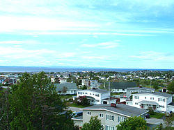 Overlooking the town of Stephenville