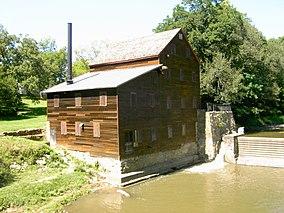 Iowa Wildcat Den State Park (Pine Creek Grist Mill - 1848), Muscatine County September 1, 2014.JPG