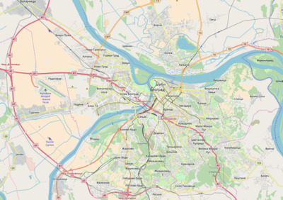 Serbian SuperLiga is located in Belgrade