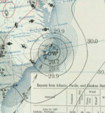 Tropical Storm One surface analysis 31 July 1937.png