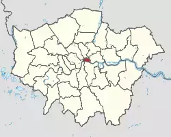 Location within Greater London