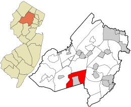 Location in Morris County and the state of New Jersey.